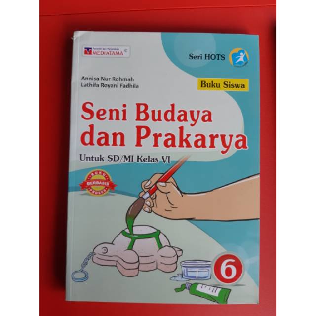 Jual Buku Pelajaran Seni Budaya Dan Prakarya Kelas 6 SD/MI Kurikulum ...