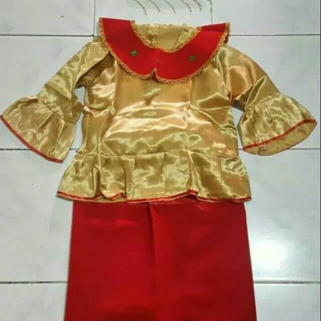 Baju adat betawi cadar anak2 size M