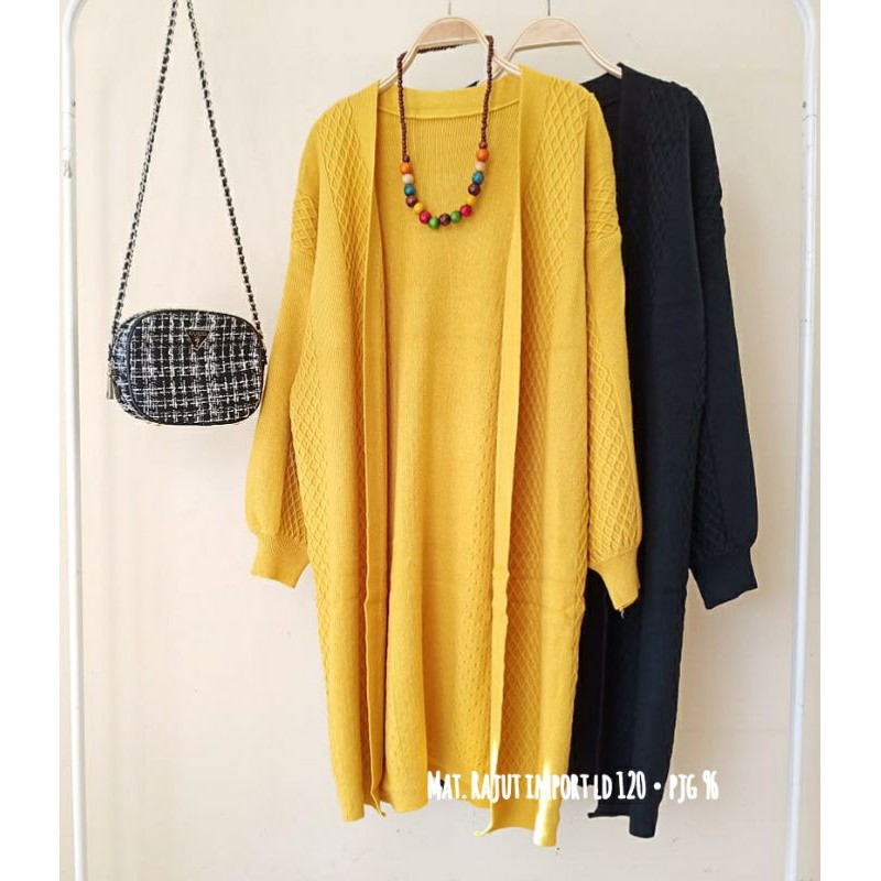 cardigan rajut import bangkok