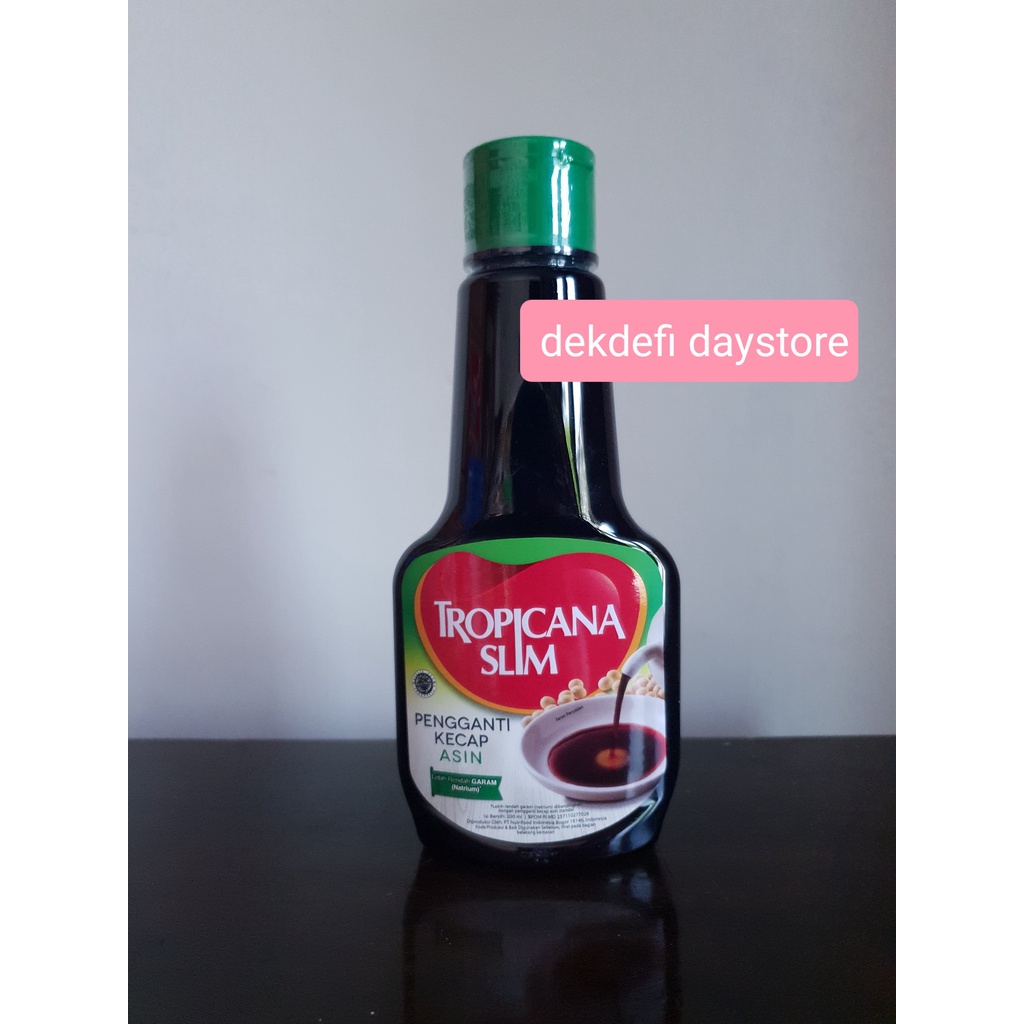 

Tropicana Slim Pengganti Kecap Asin || Kecap Lebih Rendah Garam 200ml