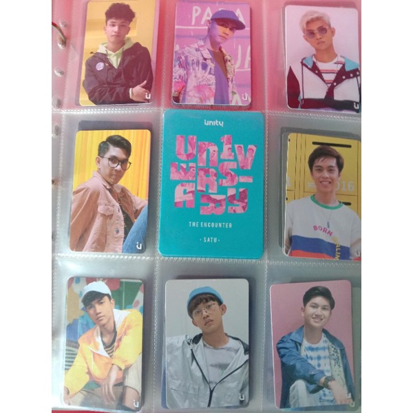 PC PHOTOCARD UN1TY OFFICIAL VER UN1VERSARY ERA SATU
