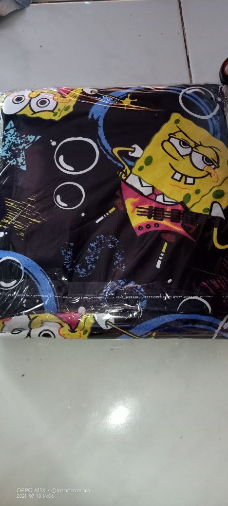 Sprei Karakter Kesukaan Anak Spongbob