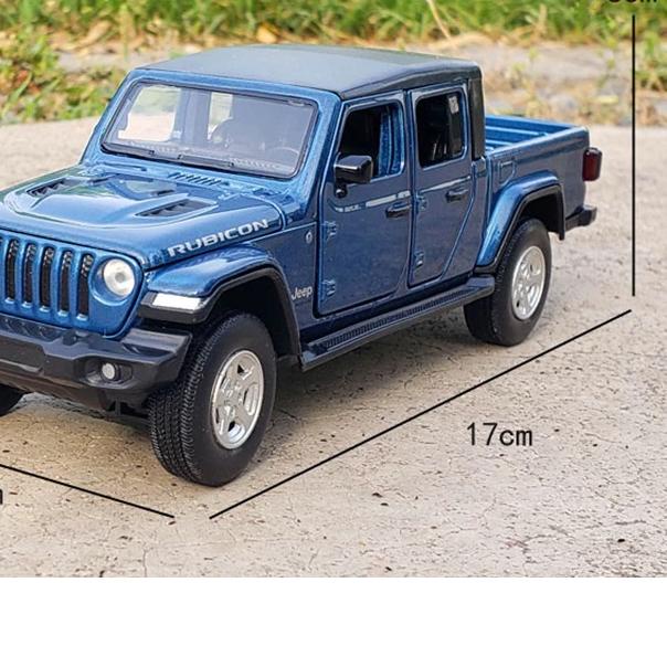 ★ Mainan Diecast Miniatur Mobil Mobilan Jeep Mainan Ultah Kado Anak Laki Cowok Rubicon 1:32 ❁