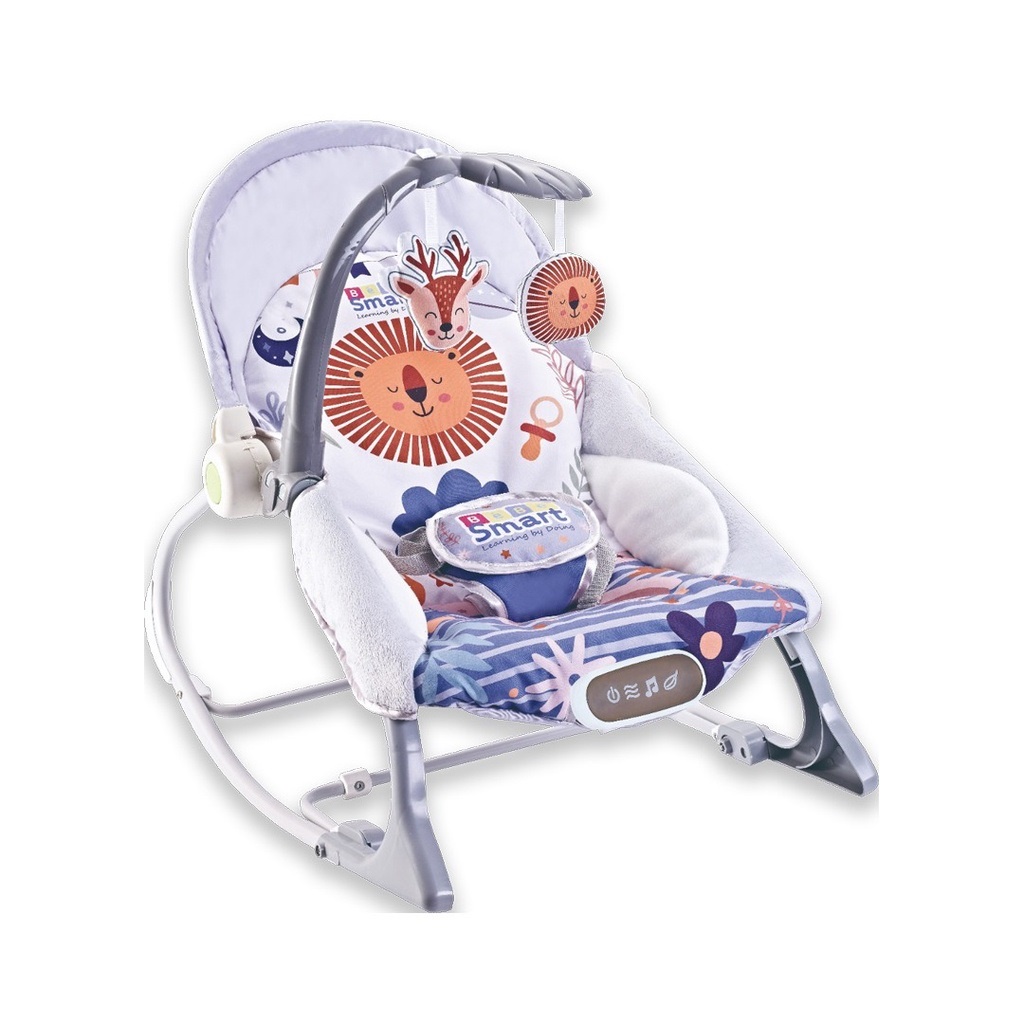 Bebe Smart Classico Musical Rocker Kursi Goyang Bayi Papa Lion