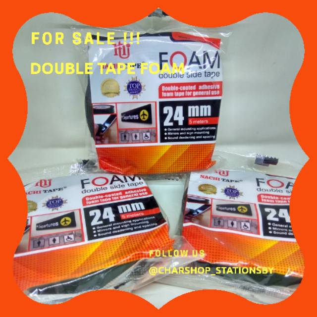 

ISOLASI DOUBLE TAPE DENGAN SPON MEREK NACHI BERKUALITAS
