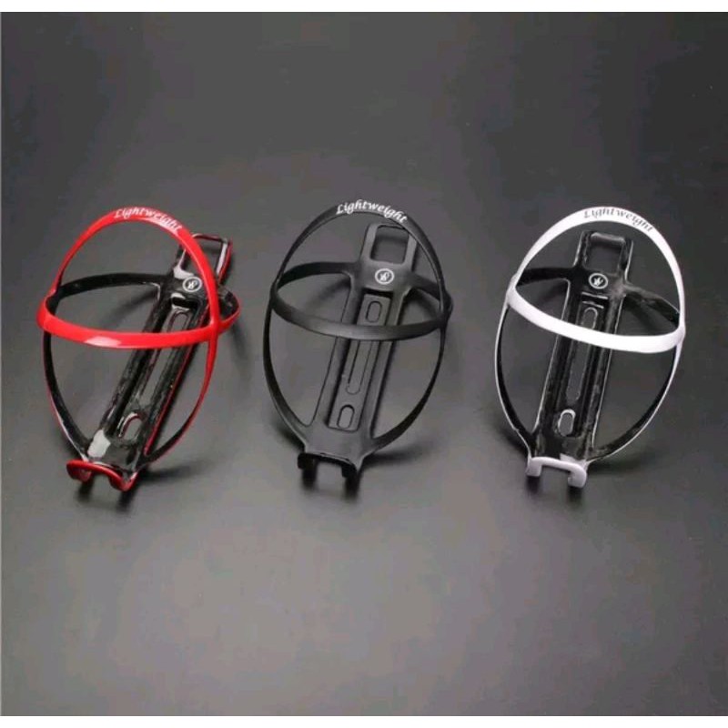 Bottle Cage LightWeight full carbon. tempat dudukan bracket botol bidon air minum sepeda