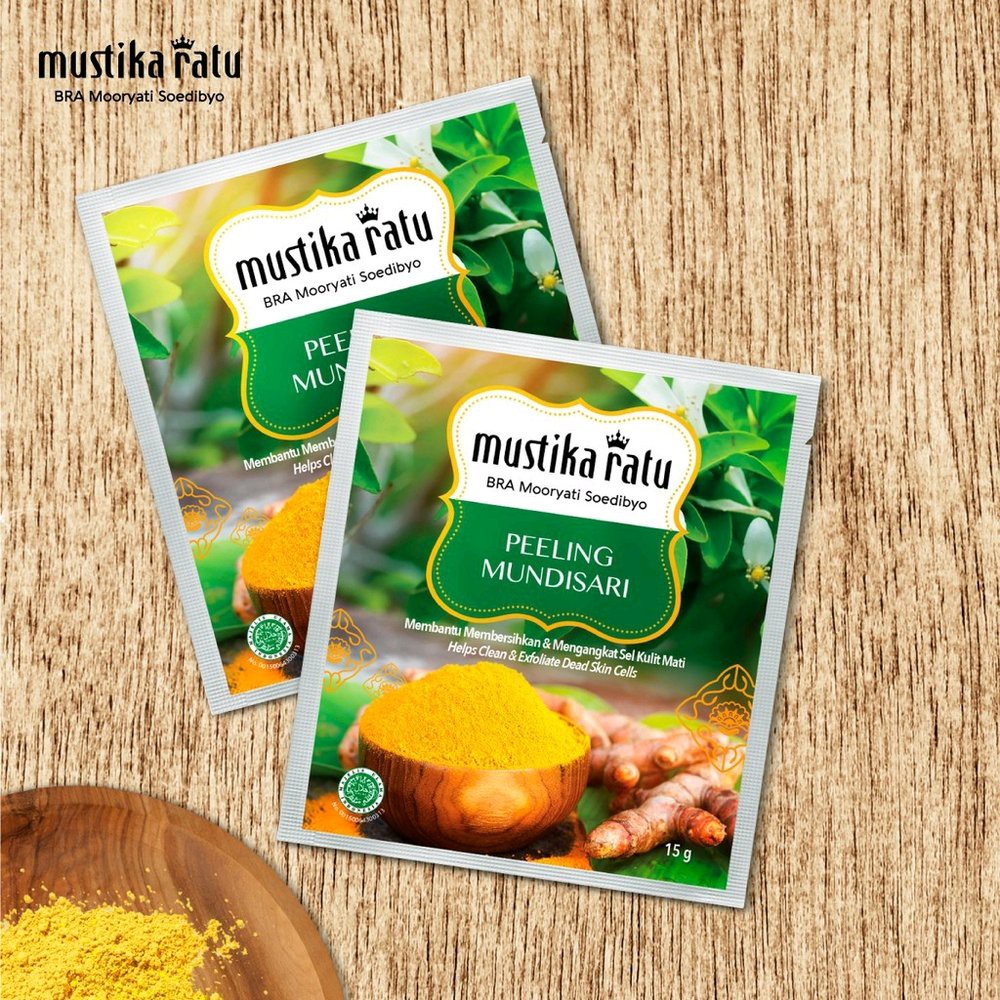 MUSTIKA RATU PEELING MUNDISARI 15 G ( SACHET )