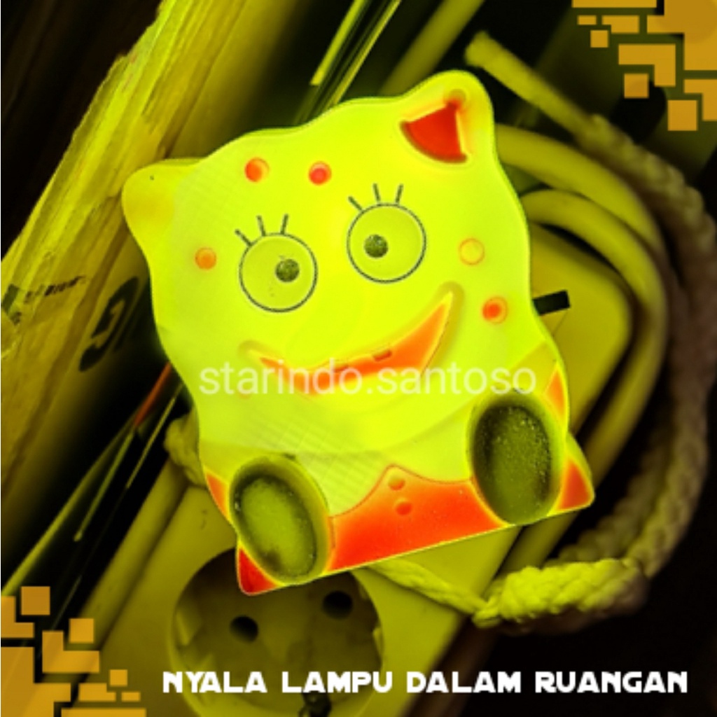 LAMPU TIDUR Pikachu pokemon kamar anak karakter lucu