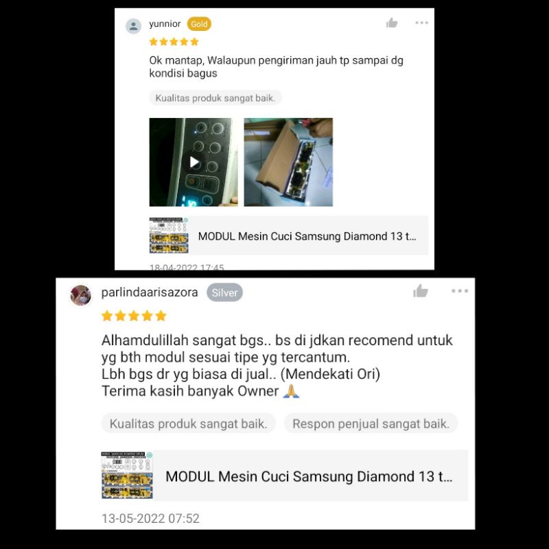 MODUL Mesin Cuci Samsung Diamond 13 tombol WA70H4000SG/SE WA85H4400SS WA80H4000SW WA85F5S3