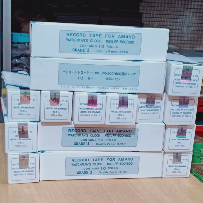 

A401Xjex Paper Roll Grade 1 Amano Pr 500/600(Isi 10Roll) D501Cnf