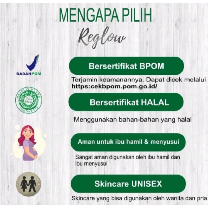 REGLOW SKINCARE By dr. Shindy Putri ||PENGHILANG BEKAS JERAWAT &amp; FLEK HITAM || 100% BPOM &amp; MUI || Free Gift