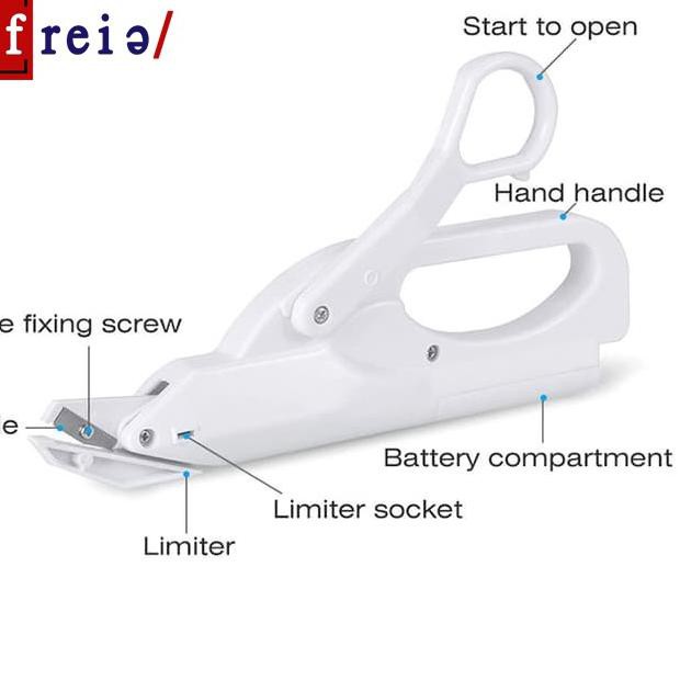 

(ukt-597) Gunting Bahan Kain Elektrik - Electric Scissors FREIA FS-101 $