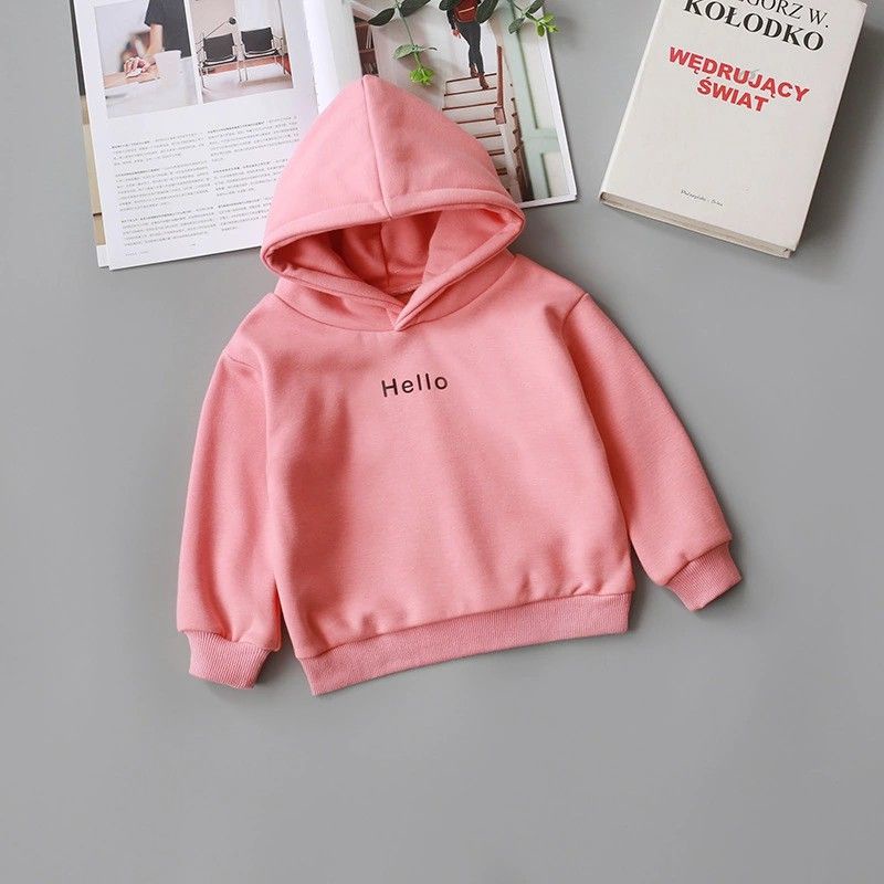 Sweater Hoodie Anak Helo Sweater Fleece Baju Anak Murah Unisex