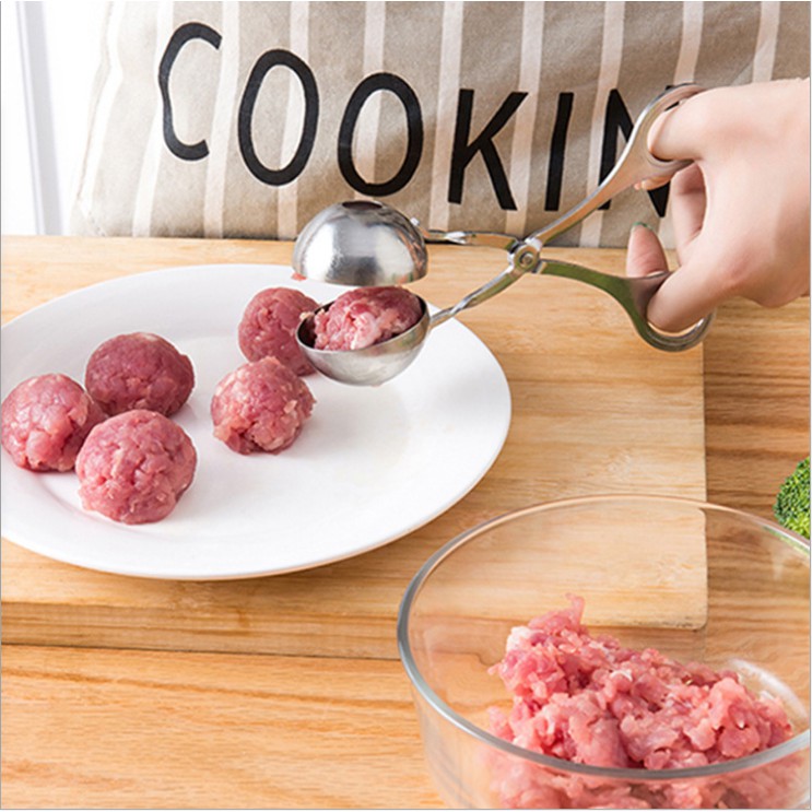 Alat Cetakan Bakso Stainless Steel Cetakan Daging DIY Meatball Maker