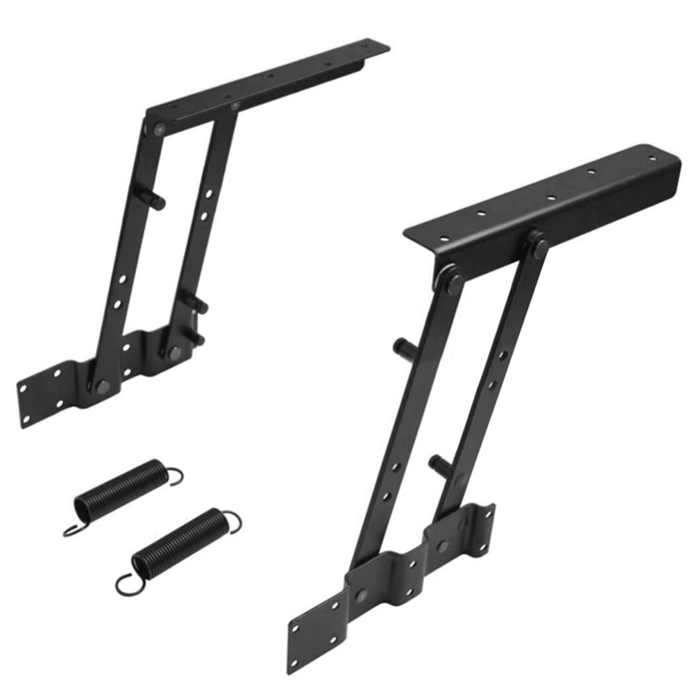 1pair Multi Functional Lift Up Top Coffee Table Lifting Frame Mechanism Spring Hinge Hardware Shopee Indonesia