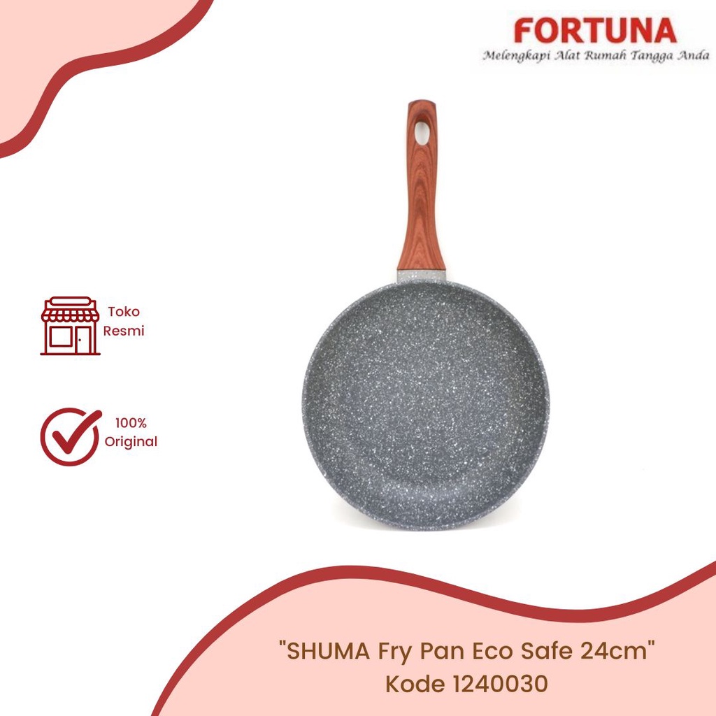SHUMA Fry Pan Eco Safe Plus Nonstick 24cm