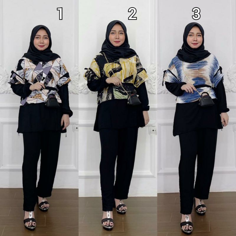 oneset rayon kombinasi terbaru 2021