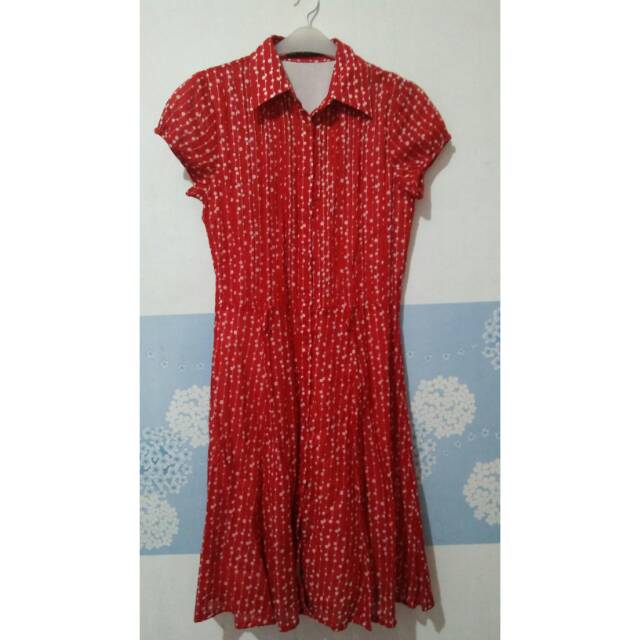 Red dress preloved