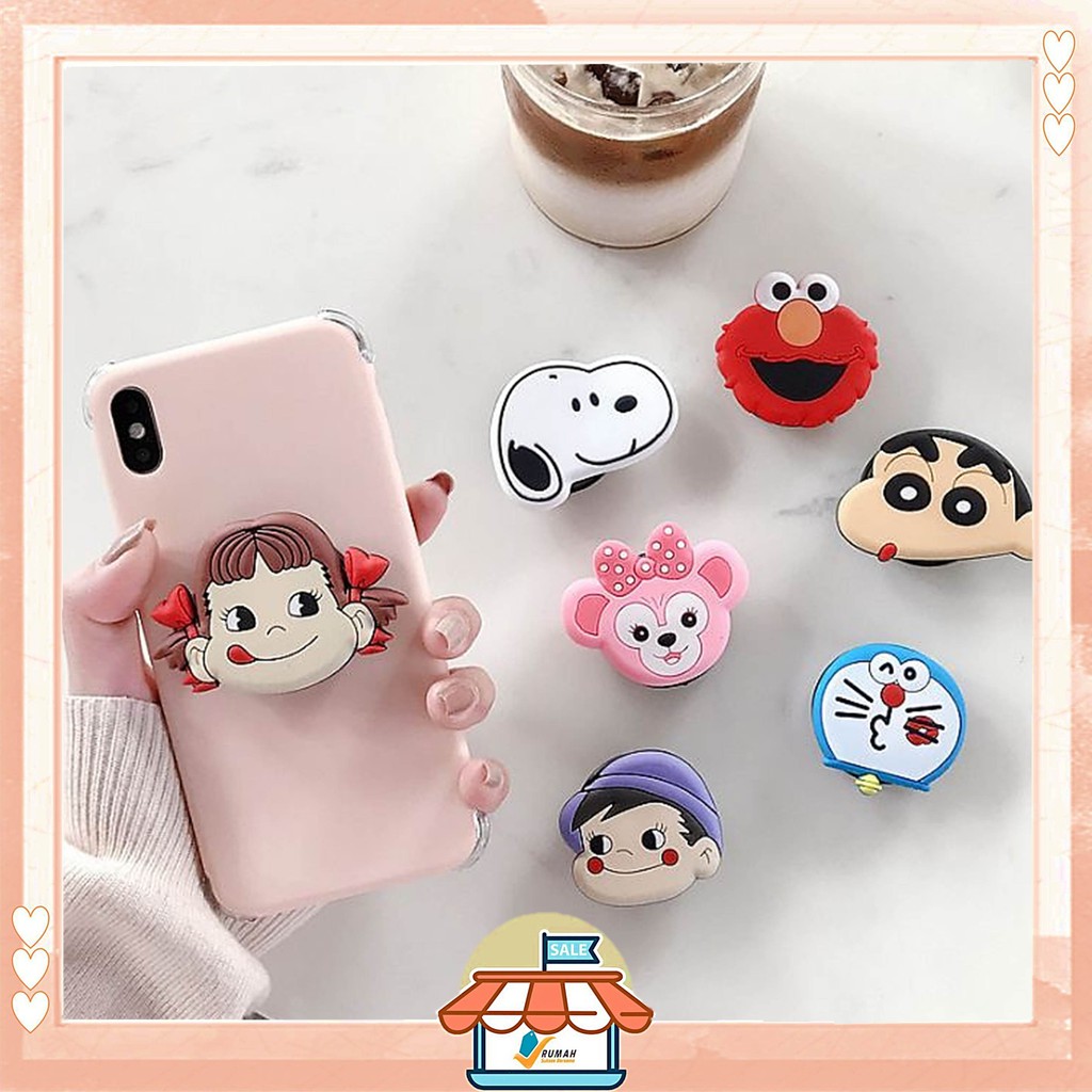 RSB Popsocket  3D Karakter 3D Cartoon Popsockets 