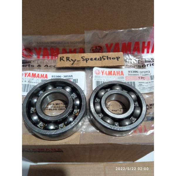 Bearing kruk As (6305 + 6322) kanan kiri Mio soul mio sporty mio smile karbu