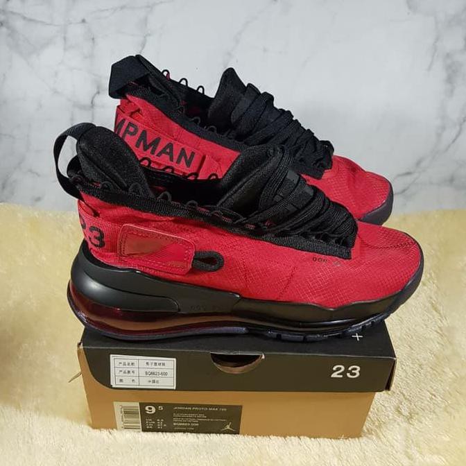 Sepatu Pria Sepatu Basket Jordan Proto Max 720 Gym Black HITAM