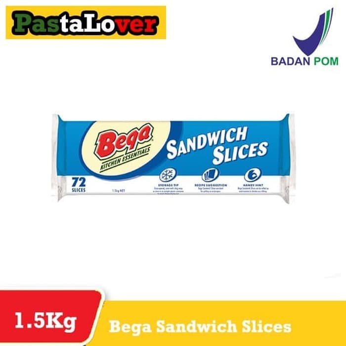 

Bega Kitchen Essentials Sandwich Slices 1500 Gr