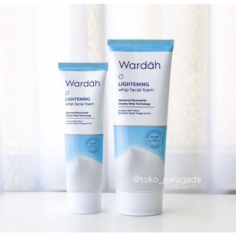 Wardah Lightening Whip Facial Foam 50 ml 100 ml