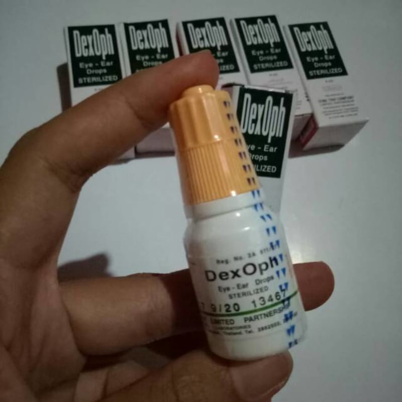 Dexoph tanpa dus/ obat kopok ayam / obat telinga ayam / obat mata air
