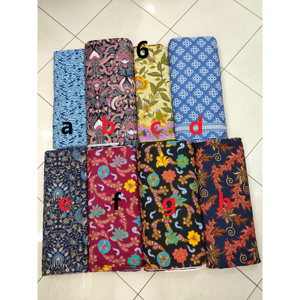 BAHAN KATUN BATIK PER METER