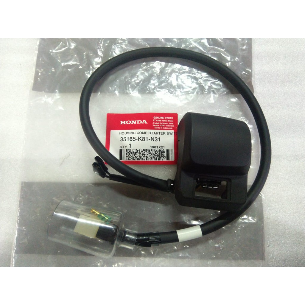 Housing Comp Starter Switch Honda New Beat ESP K81Ori AHM 35165K81N31