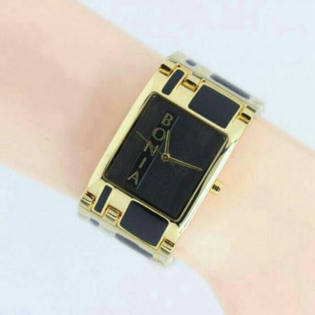 JAM TANGAN CEWEK/WANITA BONIA RANTAI SEMI KERAMIK TAHAN AIR ELEGANT HARGA BERSAHABAT...
