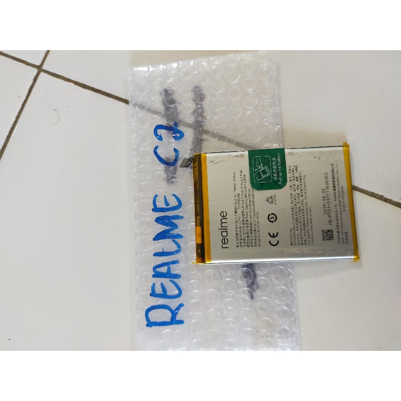 BATREI REALME C2 ORI COPOTAN