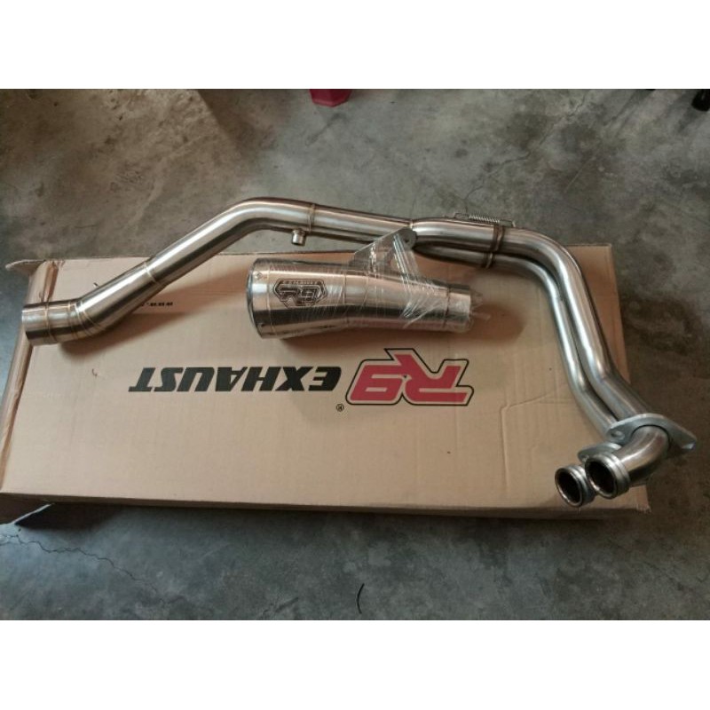 knalpot r9 gp original cbr 250rr fulsystem