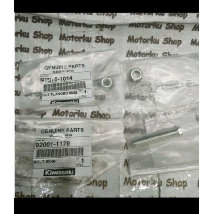 mur baut setelan Rantai KLX 140 original