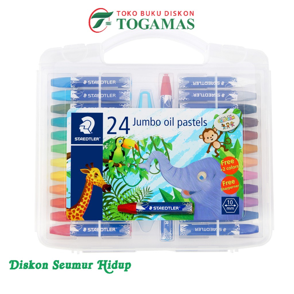 

Staedtler Jumbo Oil Pastel 24 warna