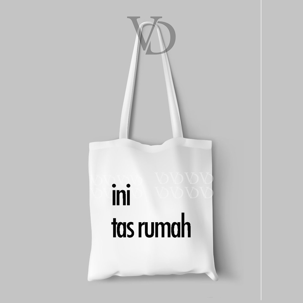 BISA CUSTOM FOTO TOTE BAG BAHAN KANVAS hari / TOTE BAG / TAS sekolah / TAS BELANJA kata kata