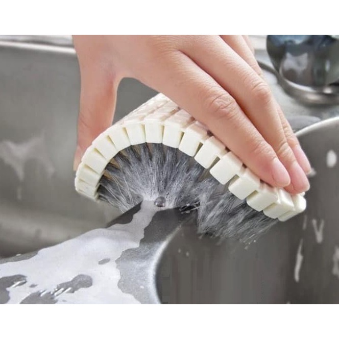 SIKAT LENTUR FLEKSIBEL SERBAGUNA FLEXIBLE BRUSH SIKAT WC DAPUR BAJU