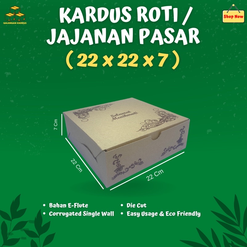 

Kardus Dus uk 22x22x7 Kemasan Jajanan Pasar Box Packaging Kertas Karton Packing Die Cut KADO HAMPERS BAJU HIJAB ROTI PIZZA MAKANAN KUE CAKE NASI HADIAH BIRTHDAY ULANG TAHUN SOUVERNIR AKSESORIS WISUDA LAMARAN PERNIKAHAN MURAH Termurah