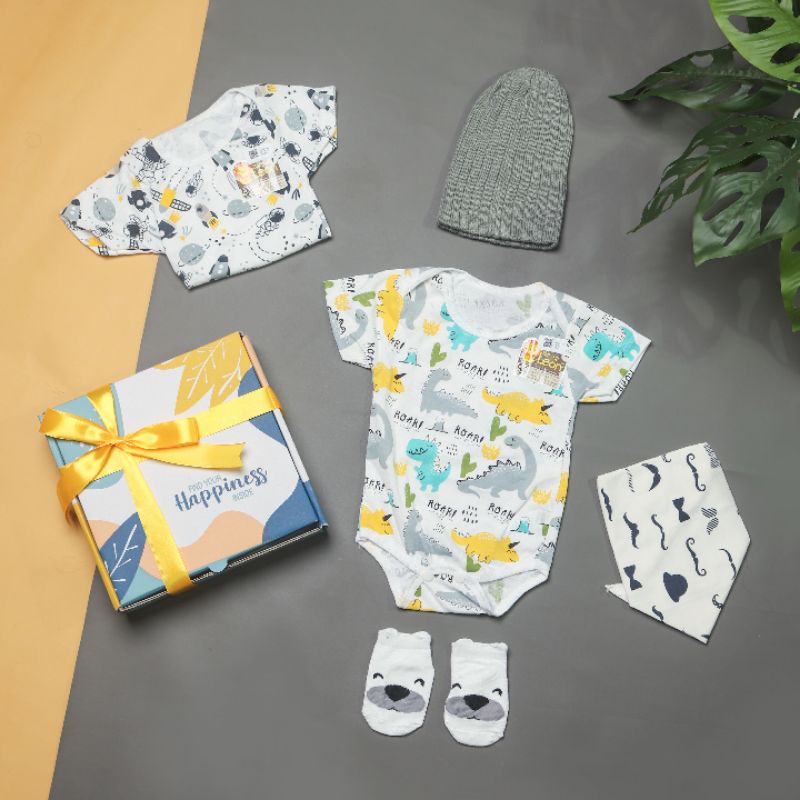 Hampers kado bayi/Baby gift set/Parcel kelahiran/jumper boy-2