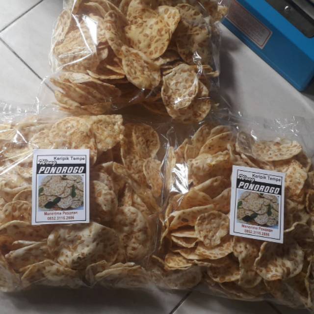 

KRIPIK TEMPE PONOROGO .DIJAMIN MANTUL. !