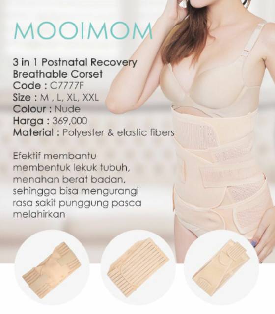 MOOIMOM Postnatal recovery breathable 3in1