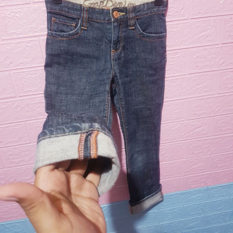 Celana Jeans Anak GAP Selvedge