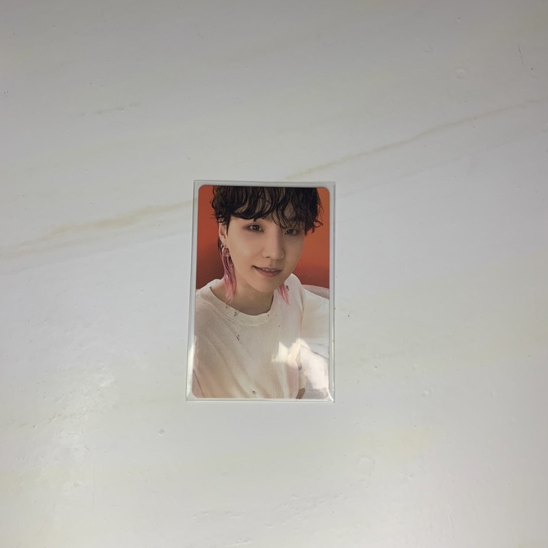 BTS SUGA BUTTER CREAM PHOTOCARD OFFICIAL YOONGI CREAM