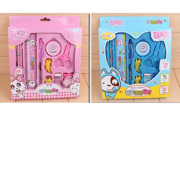 OILA alat tulis set kartun sets of boxed students stationery spe032