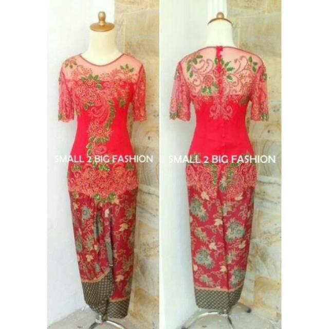 Kebaya jadi / kebaya pengantin / kebaya modif / kebaya bali / kebaya tile stik / kebaya wisuda batik