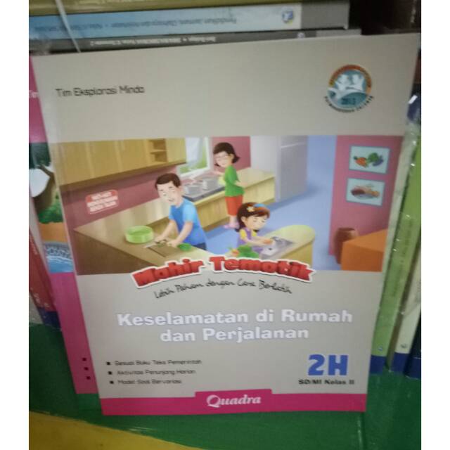 Buku mahir tematik k13 Quadra kelas 2H semester 2