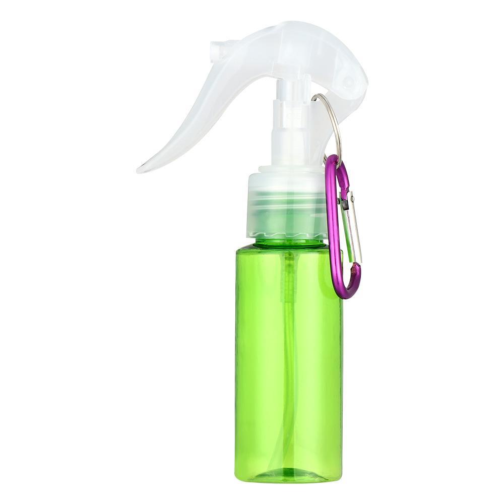 R-flower 60ML Trigger Spray Botol Baru Travel Aksesoris Parfum Atomiser Dengan Kait Carabiner Wadah Kosong