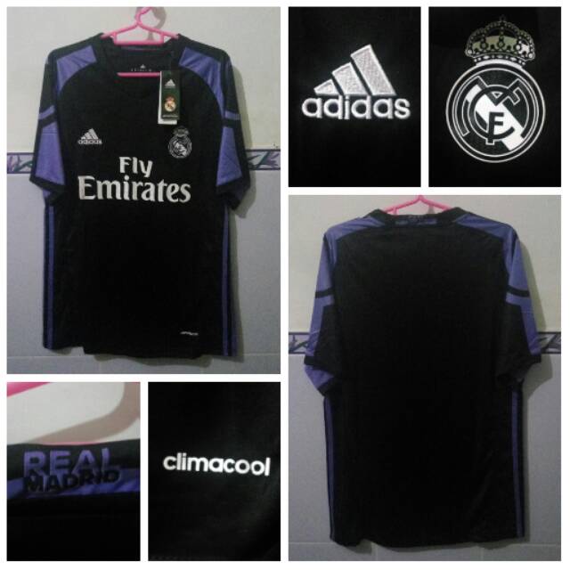 JERSEY GO REAL MADRID 3RD 2016/2017 - ALITA COLLECTION