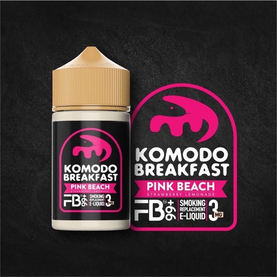 MOVI KOMODO BREAKFAST FB99+ PINK BEACH 3MG 6MG 9MG 60ML