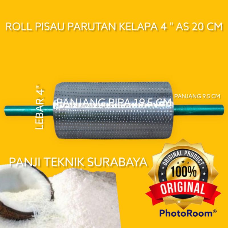 MATA PARUTAN PISAU PARUTAN KELAPA STANLIS 4 INCHI AS 20